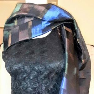 Salvatore Ferragamo 100% Silk Scarf 28" X 68"